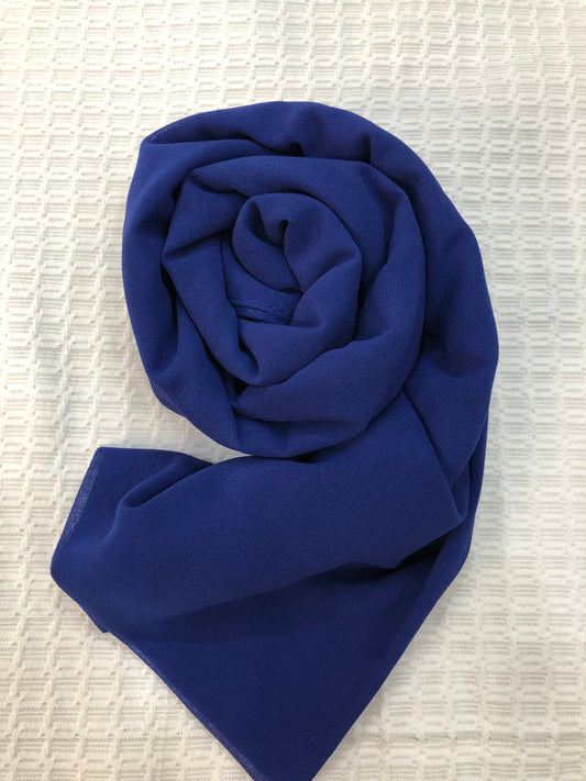 Shiffon hijab - Navy Blue