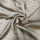 Studded Silk Hijab - Golden (Black Stud)
