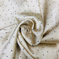 Studded Silk Hijab - beige (Black Stud)