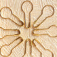 Coil less Hijab     Safety pins  Golden