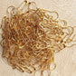 Coil less Hijab     Safety pins  Golden