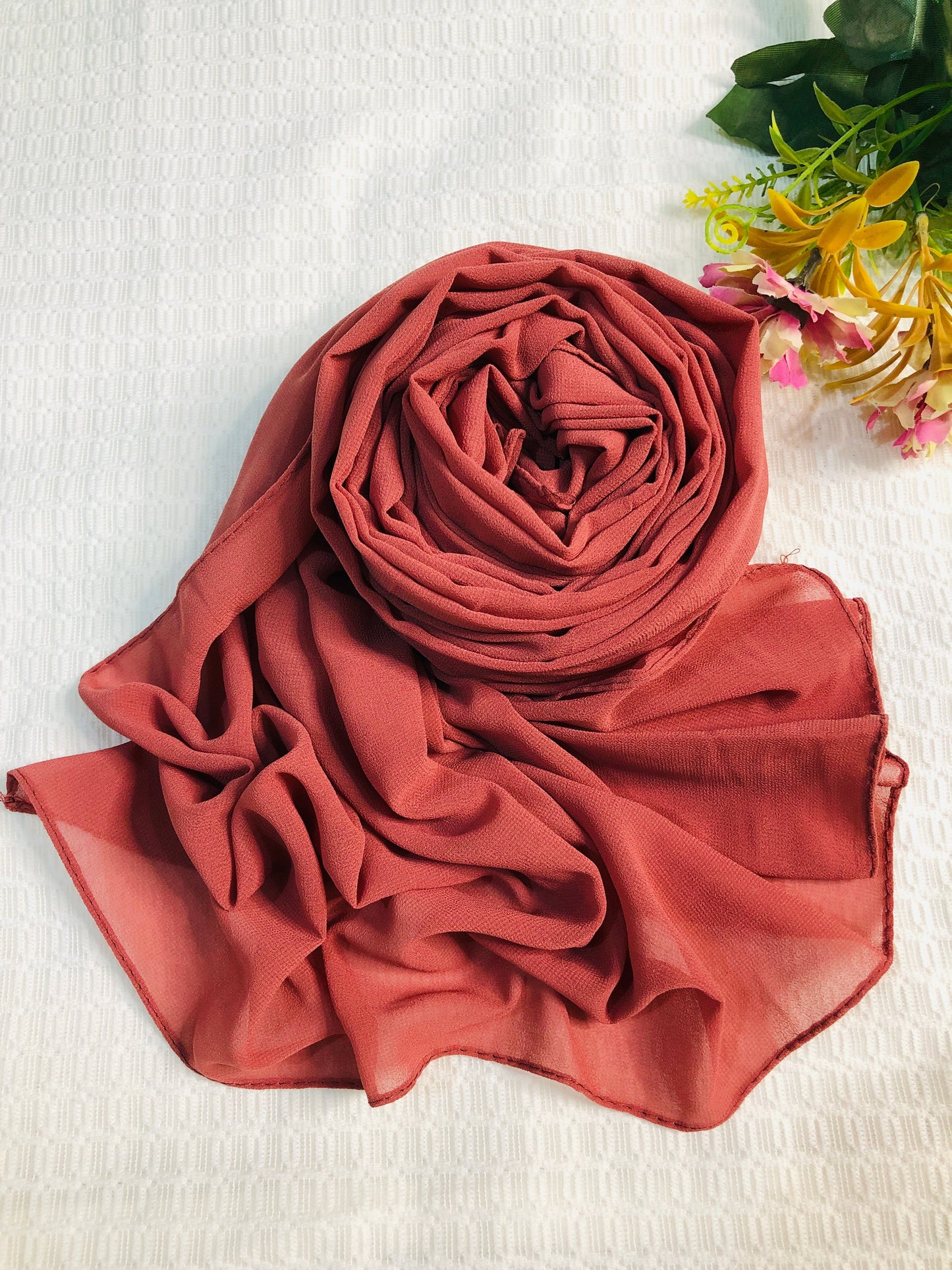 Shiffon Hijab - Peachy Pink