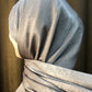 Velvet Silk Hijab - Silver