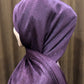 Velvet Silk Hijab - Vine